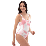 One-Piece Swimsuit - Pink Tie Dye